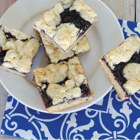 Blueberry Dazzle Bars, GF
